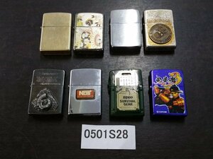 0501S28　喫煙グッズ　ライター　ZIPPO ジッポ　おまとめ8点　※着火未確認・現状お渡し