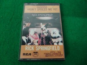 RICK SPRINGFIELD カセットテープ Success Hasn’t Spoiled Me Yet 輸入盤※再生未確認