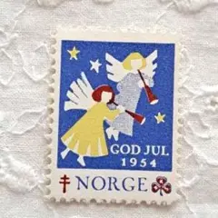 クリスマスシール　ノルウェー　海外切手　未使用