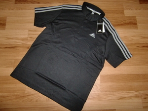 新品 アディダス ボタンダウン 半袖 ポロシャツ ブラック L メンズ 　ワッフル地 半袖シャツ ゴルフシャツ ゴルフウェア 黒 GD8471