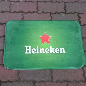 Heineken　ハイネケン　フロアマット バー用品　リカー 酒　アメリカン雑貨 アメリカ雑貨