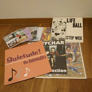 【9枚】邦楽インディーズのレコード・セット　まとめて【automatics,banana erectors,sunny char,jimmy pops,ron ron clou】