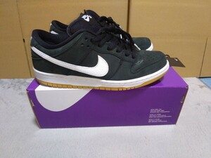 Nike SB Dunk Low Pro Black/White-Black-Gum Light Brownナイキ SB ダンク ロー プロ us9 27cm　CD2563-006