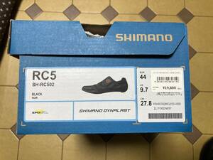 サイズ 44 27.8cm シマノ　RC5 SH-RC502 ブラック SPD-SL ロード シューズ 105 R7000 サイクル　ビンディング