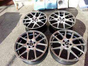 即決！WORK RYVER ワーク レイバー M006 BMW　MINI　クロスオーバー　8Jx19+48 112-5H 4本セット