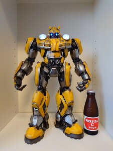 【開封品】 ThreeA BUMBLEBEE バンブルビー 全高約36cm プレミアム スケール コレクティブル フィギュア 3A トランスフォーマー Threezero