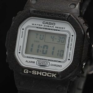 1円 カシオ Gショック プロテクション GW-5600 デジタル文字盤 QZ ブラック メンズ腕時計 KMR 3797000 4NBG2