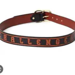 CHALLENGER LOGO LEATHER BELT ロゴレザーベルト