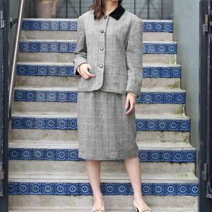 Burberrys PRORSUM CHECK PATTERNED TWEED SET UP/バーバリーズチェック柄ツイードセットアップ