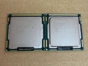 (15)Intel Xeon X3430 SLBLJ 2.40GHz 2個セット　動作品