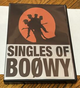 音楽 邦楽 J-ROCK J-POP BOOWY ボウイ SINGLES OF BOOWY DVD版 中古。