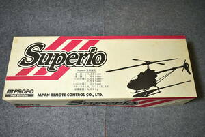 ★ JR PROPO Superio 未組立 ラジコン ヘリコプター JRプロポ ★