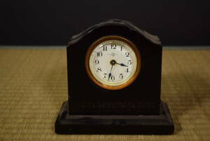 【和】(6379)　時代古作　セイコー社　手巻き置き時計　ジャンク　部品取り