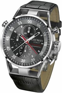世界100本限定モデル LOCMAN ロックマン 腕時計 自動巻き スプリットセコンド ラトラパンテ MONTECRISTO RATTORAPANTE 515 メンズ 男性
