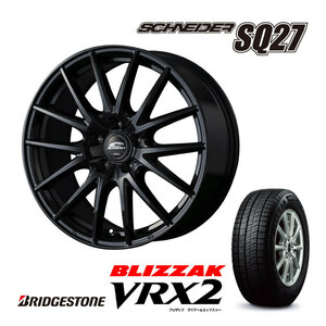 新品 スタッドレス タイヤ ブリヂストン VRX2 正規品 Ｑ 17インチ 215/60R17 アルミ ホイール 4本 アルファード ヴェルファイア