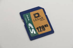 128MB SDカード LEXAR