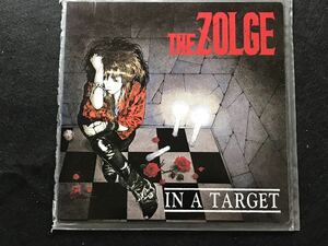 THE ZOLGE「IN A TARGET」※ピンクビニール盤
