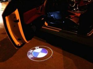 新品 綺麗 BMWロゴ 足元ドアライト カーテシ LEDプロジェクター E60 E63 E70 E84 E89 E90 E92 F06 F07 F10 F12 F25 M3 カーテシー