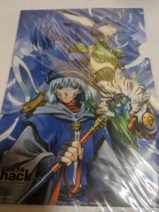 ．hack　A4クリアファイル　ナイロン未開封　中古②