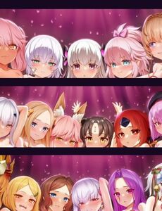 Yo女の森　Fate/Grand Order　サーバント裸並べ　３枚セット　（受精率-低　中　高）　B0タペストリー MだSたろう　プリズマイリヤ　FGO