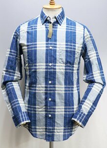 J.CREW (ジェイクルー) LIGHT WEIGHT CHAMBRAY SHIRT / ライトウェイト シャンブレーシャツ #20468 未使用品 ブルー size XS