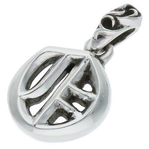 クロムハーツ Chrome Hearts ALPHABET CHARM/アルファベットチャーム Oイニシャルチャームネックレストップ 中古 SJ02