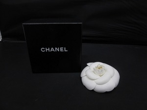 シャネル CHANEL カメリア コサージュ アクセサリー レディース ホワイト