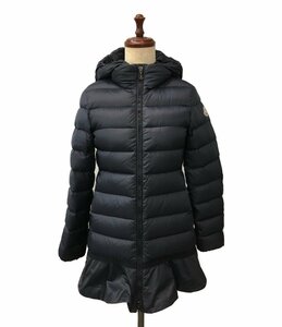 モンクレール 裾フリル ロングダウンコート NEW NADRA D29544990705 53048 キッズ 12 150サイズ MONCLER [0502]