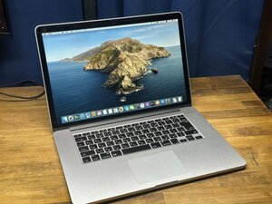 Apple MacBook Pro15.4-inch Mid 2012 A1398/Intel Core i7 2.70GHz/SSD 512GB/16GB/15.4インチ/Mac OS Catalina