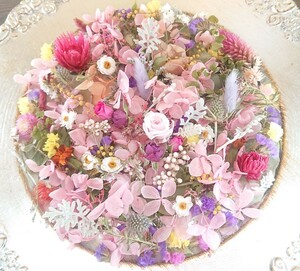 ☆Bouquet de minuit＊花材＊ヘッド＊詰合せ＊薔薇＊色々＊ハーバリウムなどの作品づくりに＊感謝sale1円～☆