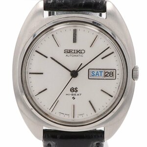 セイコー SEIKO グランドセイコー ハイビート デイデイト 5646-7000 腕時計 SS レザー 自動巻き メンズ 【中古】