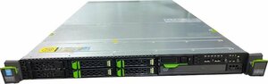 ●[Windows Server 2012 R2] 富士通 Primergy RX200 S8 1Uサーバ (10コア Xeon E5-2660 v2 2.2GHz*2/64GB/2.5inch SAS 450GB*4/RAID/DVD)