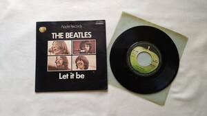 【再生確認済★7inch】THE BEATLES/ビートルズ『Let It Be/You Know my name(Look up the number)』Apple/AR-2461■東芝音楽工業/EP■