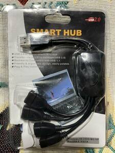 smart hub 4 port mini usb 変換アダプター