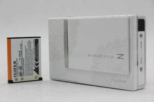 【美品 返品保証】 フジフィルム Fujifilm Finepix Z250fd ホワイト 5x バッテリー付き コンパクトデジタルカメラ s8298