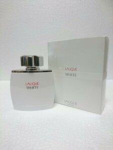 未使用 ラリック ホワイト プールオム オードトワレ EDT 75ml LALIQUE WHITE POUR HOMME 送料無料