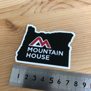 送料無料 ★即決 MOUNTAIN HOUSE ステッカー ★ マウンテンハウス シール デカール アウトドア 非常食 フリーズドライ