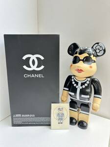 中古品 BE＠RBRICK ベアブリック CHANEL 1000%