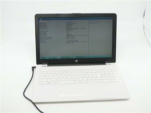 HP 　15-bw001AU　　AMD　E2-9000e　4GB　通電します　OSインストールできません　詳細不明　ノートPCパソコン　ジャンク品
