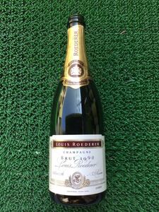 ワイン　空き瓶　ヴィンテージ９０　ルイ　ロデレール