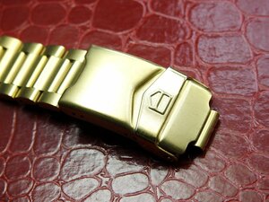 TAG HEUER タグホイヤー 514/A Gold Plated バックル、バンドパーツ4リンク付