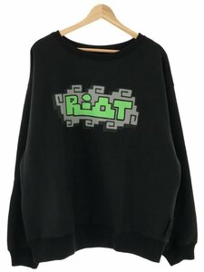 RIOT FACETASM ライオット ファセッタズム 20AW MEXICAN SWEAT メキシカンスウェットトレーナー ブラック M IT2CDGZUJF7W