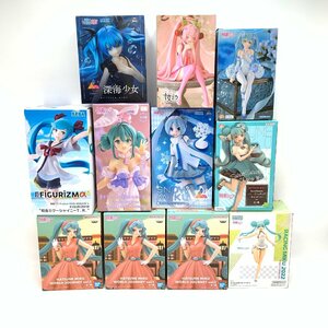 FUR【中古未開封】BANPRESTO(バンプレスト) FuRyu SEGA 初音ミク プライズフィギュア 11箱セット まとめ売り【052-240426-KO-02-FUR】