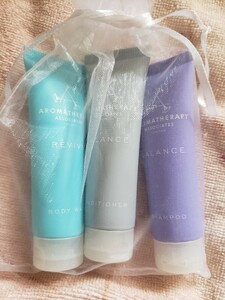 即決　AROMATHERAPY ASSOCIATES アロマテラピーアソシエイツ バランス シャンプー コンディショナー セットリバイブ　ボディソープ 30ml