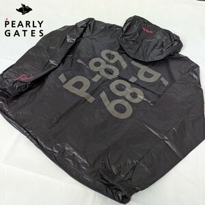 ★新品正規品 PEARLYGATES/パーリーゲイツメンズPERTEX QUANTUM フルジップブルゾン size5(L)　優れた撥水性、軽量、通気性、畳んで収納