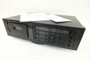 ◆ Nakamichi ナカミチ DRAGON カセットデッキ 中古 現状品 240309M5134