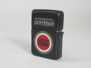 D45〇LUCKY STRIKE ZIPPO 限定品 懸賞品 革巻きジッポー 1996年製 ラッキーストライク 喫煙具　オイルライター