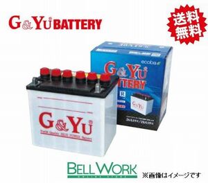 G&Yu ecb-60B24L ecobaシリーズ カーバッテリー 日産 ティーダラティオ DBA-SC11 バッテリー 自動車 交換用 送料無料