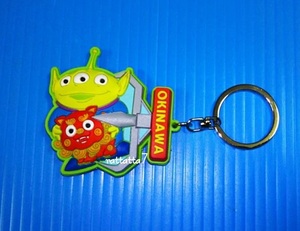 ☆Disney☆TOY STORY☆Aliens☆Green Men☆トイストーリー☆沖縄☆リトルグリーンメン☆エイリアン☆キーホルダー☆シーサー☆ディズニー 