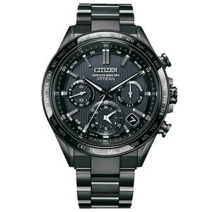 ★CITIZEN　ATTESA CC4055-65E ACT Line ブラックチタン　シリーズ　エコ・ドライブGPS衛星電波時計　メンズモデル　正規品　新品　